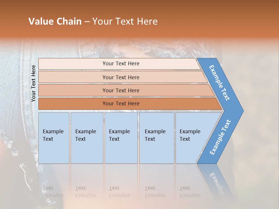 Stripper Ripped Black PowerPoint Template