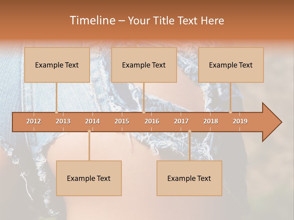 Stripper Ripped Black PowerPoint Template