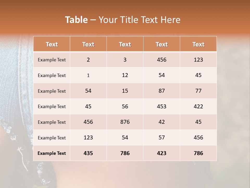 Stripper Ripped Black PowerPoint Template