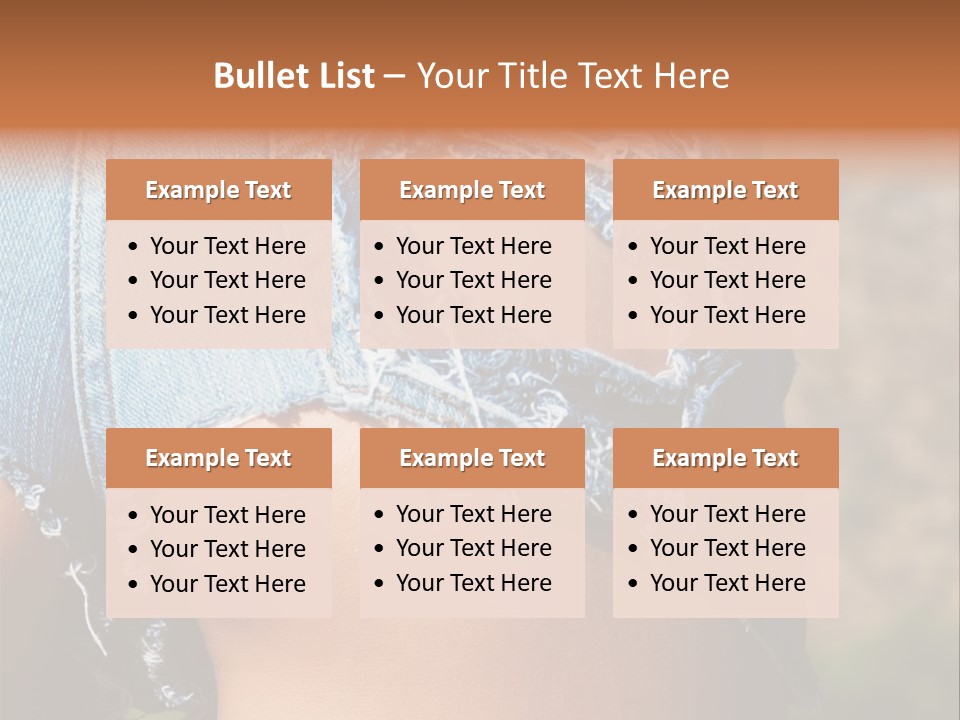 Stripper Ripped Black PowerPoint Template