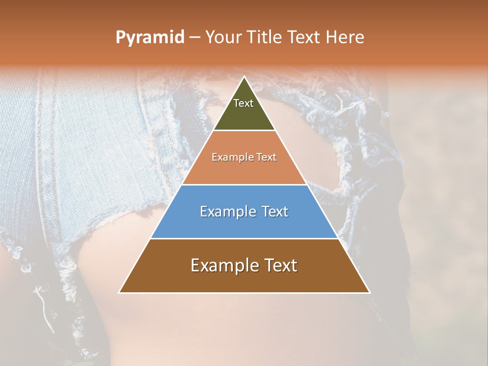 Stripper Ripped Black PowerPoint Template