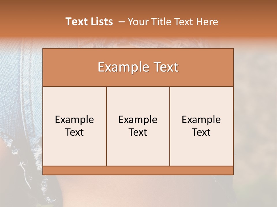 Stripper Ripped Black PowerPoint Template