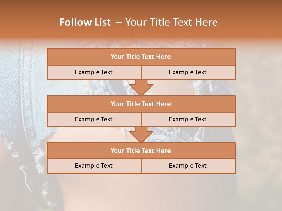 Stripper Ripped Black PowerPoint Template
