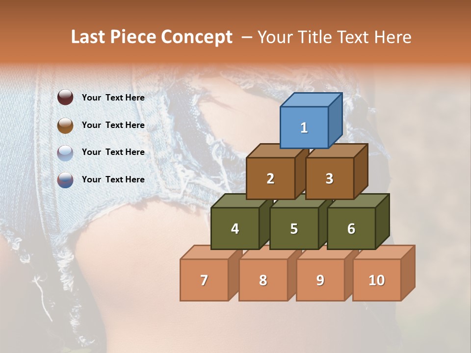 Stripper Ripped Black PowerPoint Template