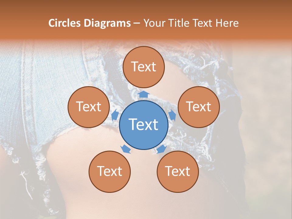 Stripper Ripped Black PowerPoint Template