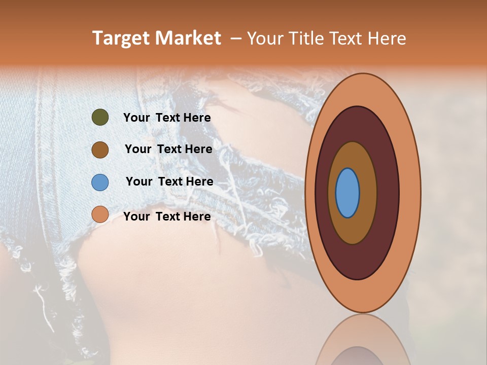 Stripper Ripped Black PowerPoint Template