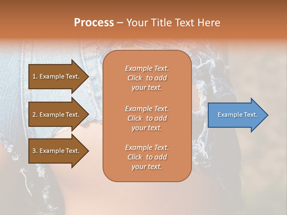 Stripper Ripped Black PowerPoint Template
