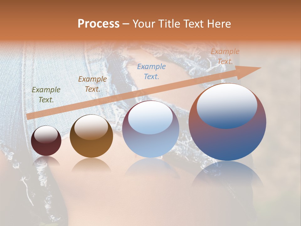 Stripper Ripped Black PowerPoint Template