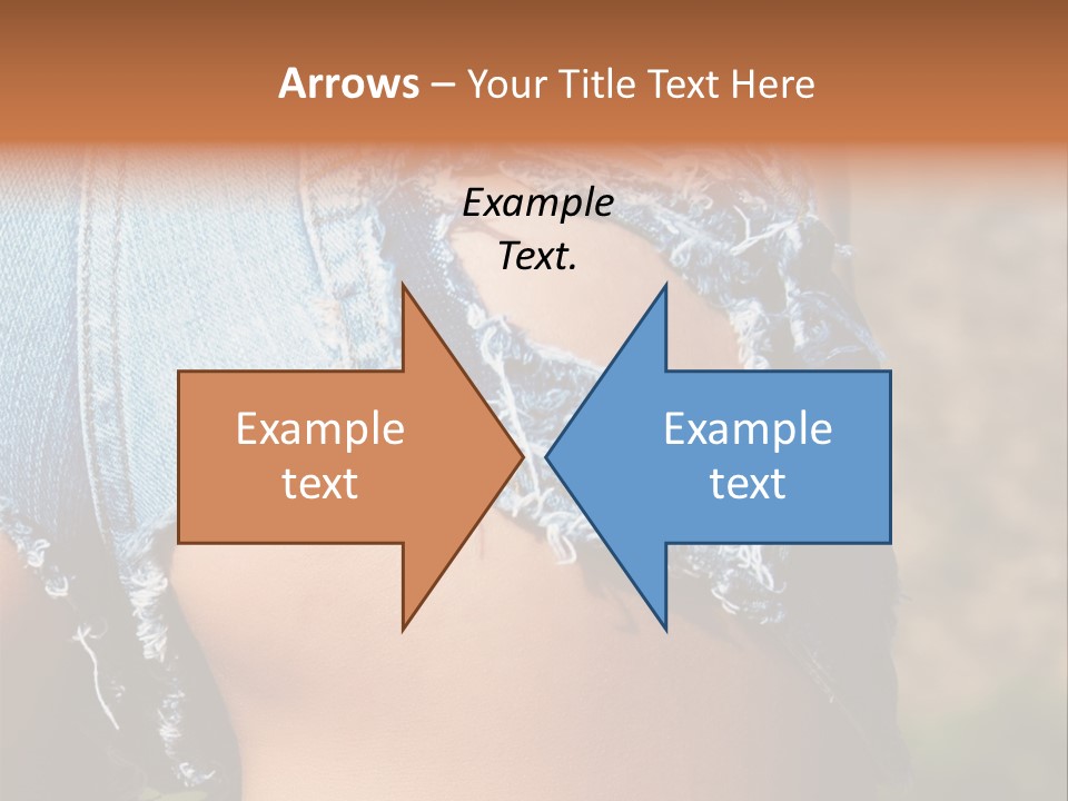 Stripper Ripped Black PowerPoint Template