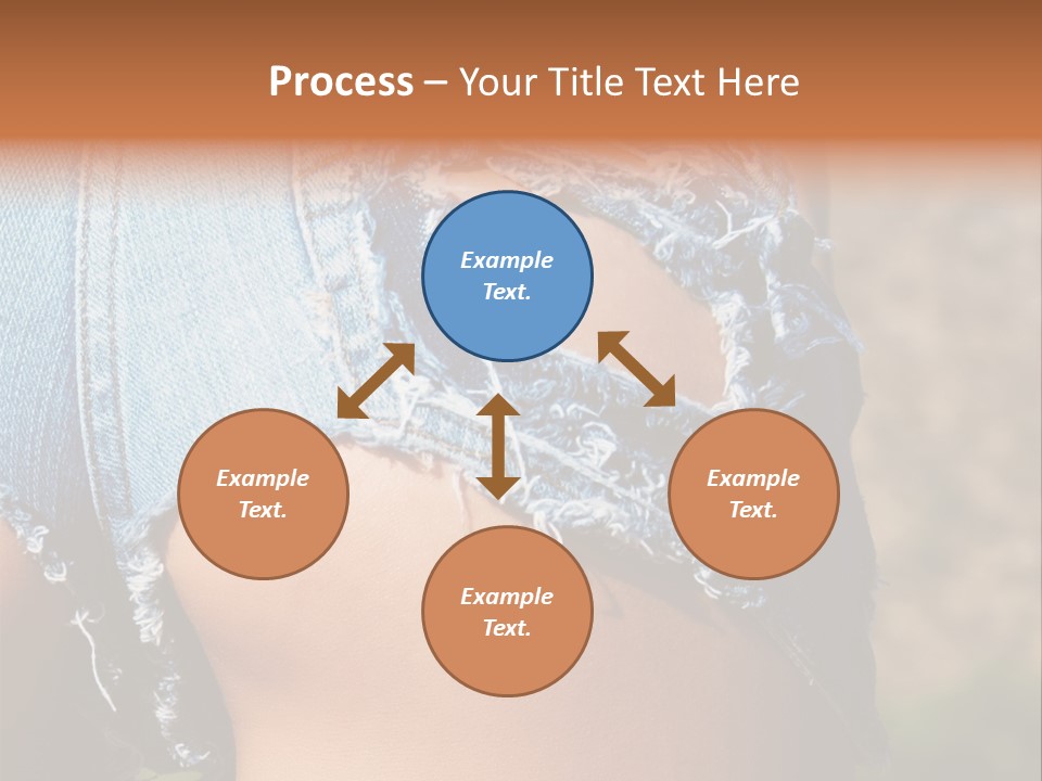 Stripper Ripped Black PowerPoint Template