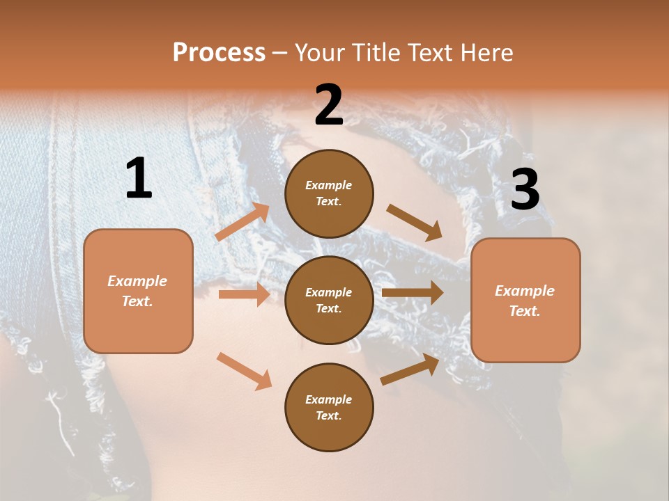 Stripper Ripped Black PowerPoint Template