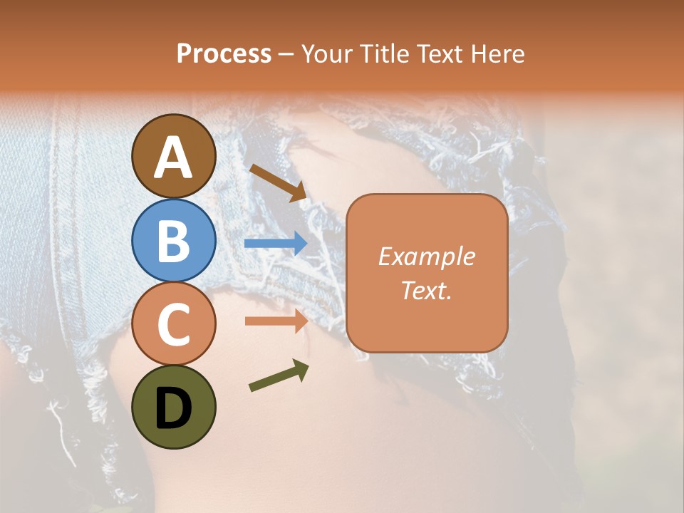 Stripper Ripped Black PowerPoint Template