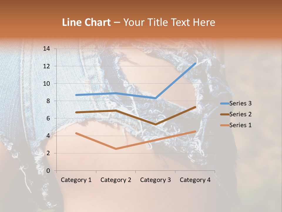 Stripper Ripped Black PowerPoint Template