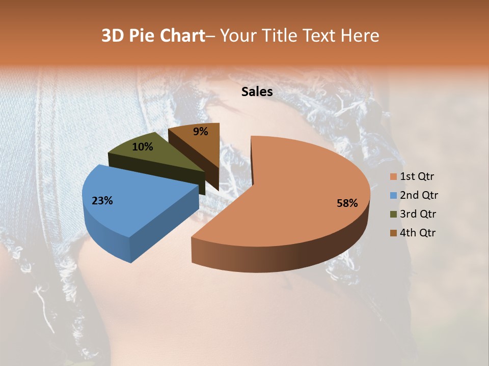 Stripper Ripped Black PowerPoint Template