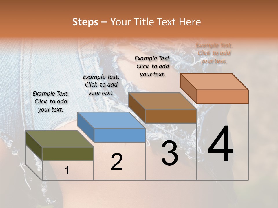 Stripper Ripped Black PowerPoint Template