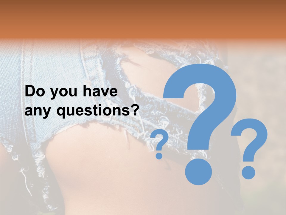 Stripper Ripped Black PowerPoint Template