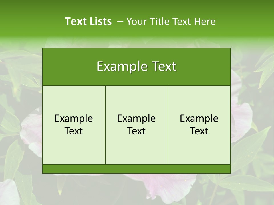 Colorful Blooming Pink PowerPoint Template