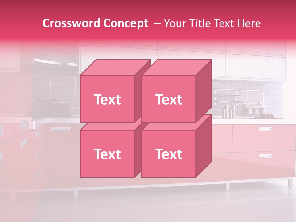 Floor Cabinet Metal PowerPoint Template