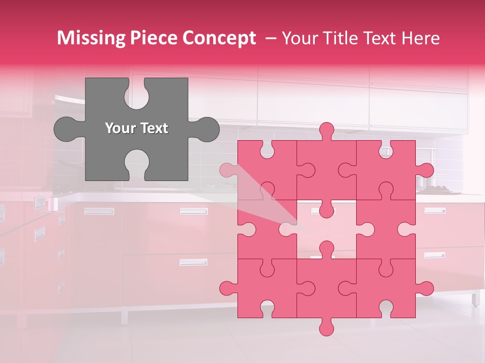 Floor Cabinet Metal PowerPoint Template