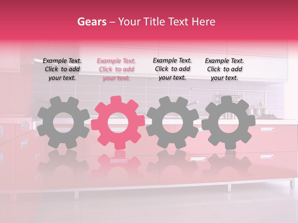 Floor Cabinet Metal PowerPoint Template