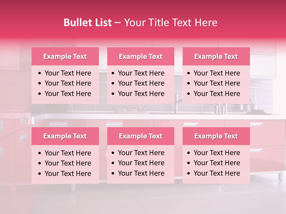 Floor Cabinet Metal PowerPoint Template
