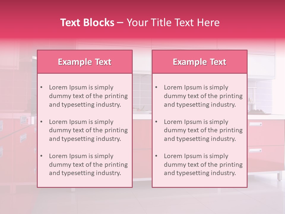Floor Cabinet Metal PowerPoint Template