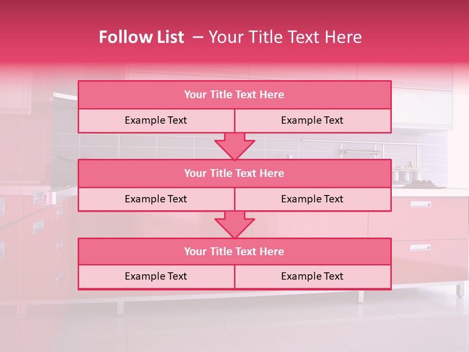 Floor Cabinet Metal PowerPoint Template
