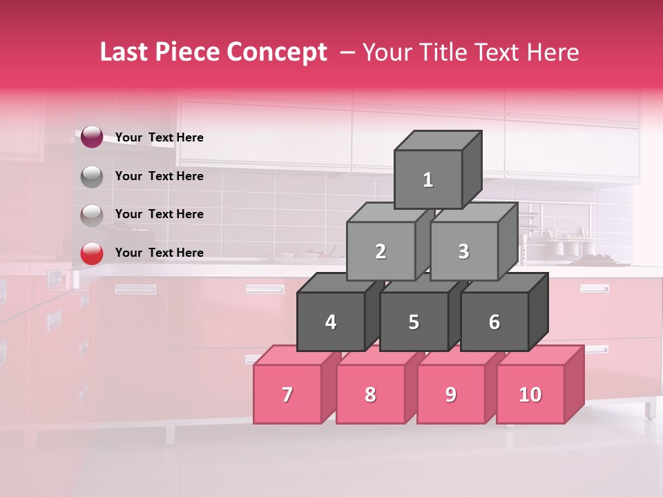 Floor Cabinet Metal PowerPoint Template