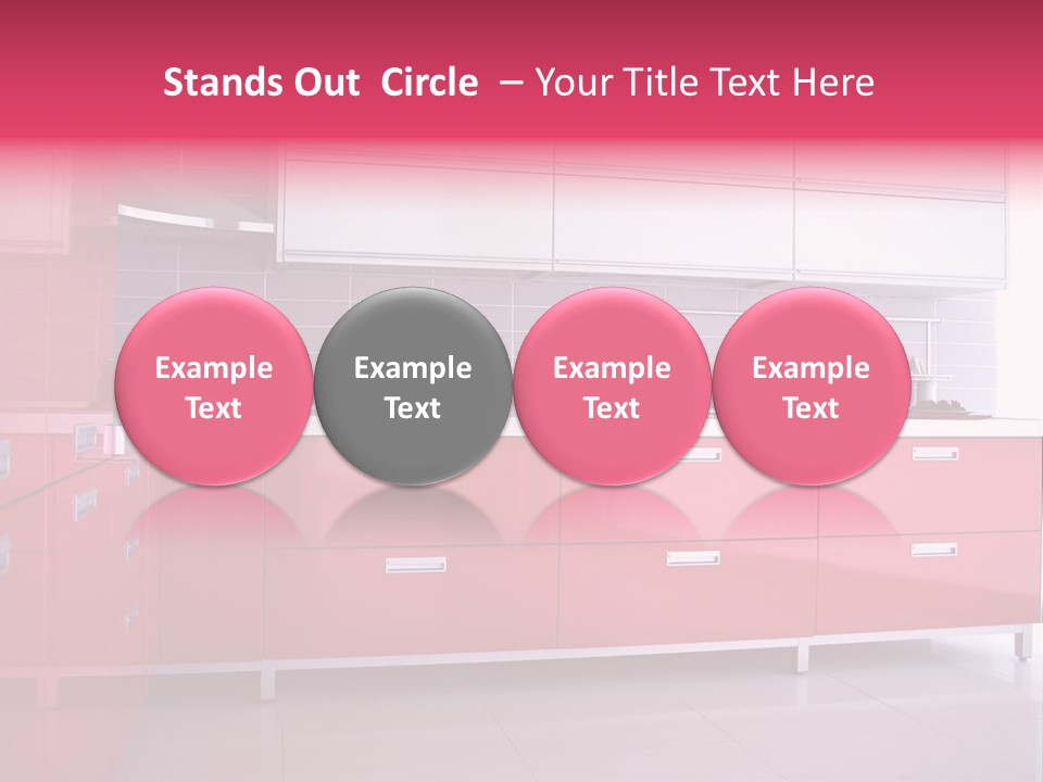 Floor Cabinet Metal PowerPoint Template