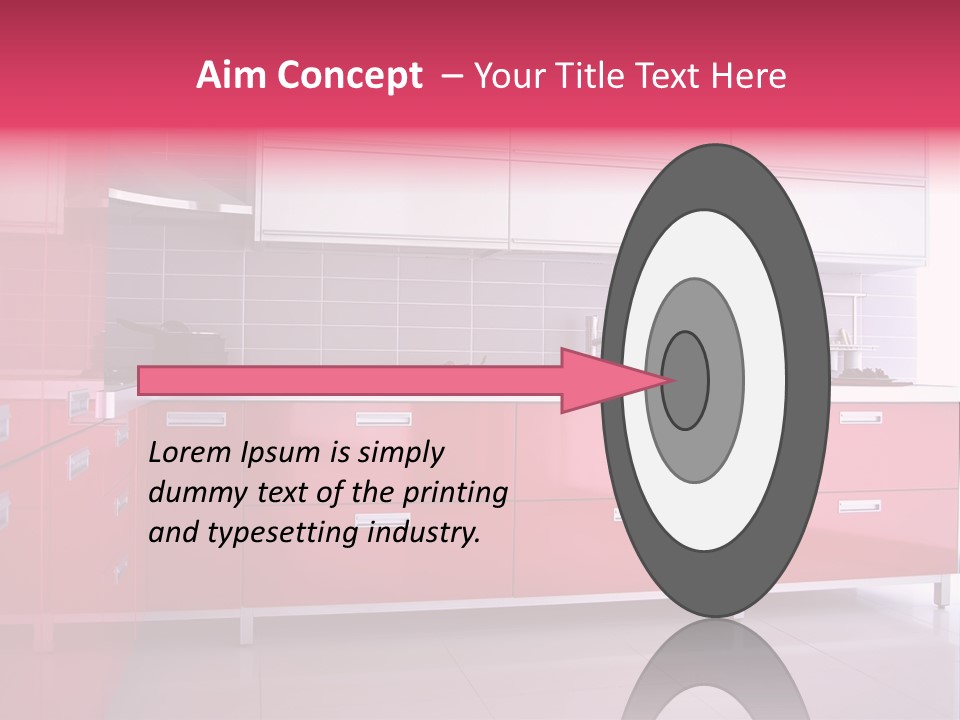 Floor Cabinet Metal PowerPoint Template