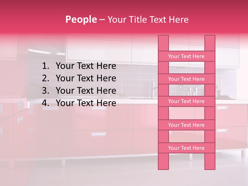 Floor Cabinet Metal PowerPoint Template