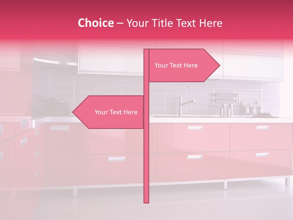 Floor Cabinet Metal PowerPoint Template