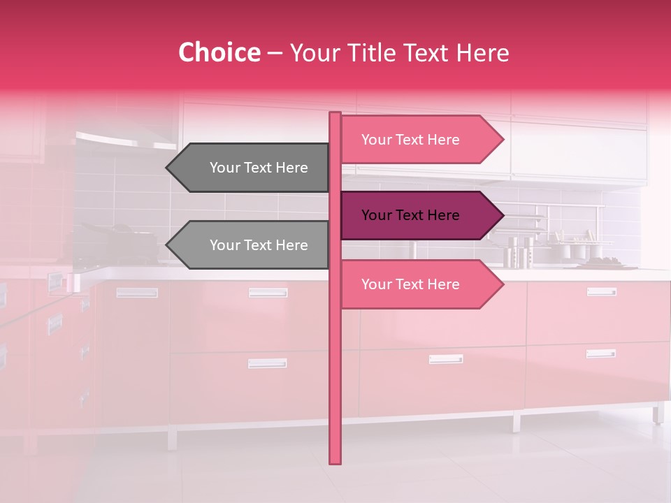 Floor Cabinet Metal PowerPoint Template