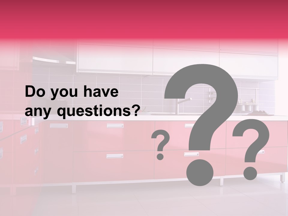 Floor Cabinet Metal PowerPoint Template