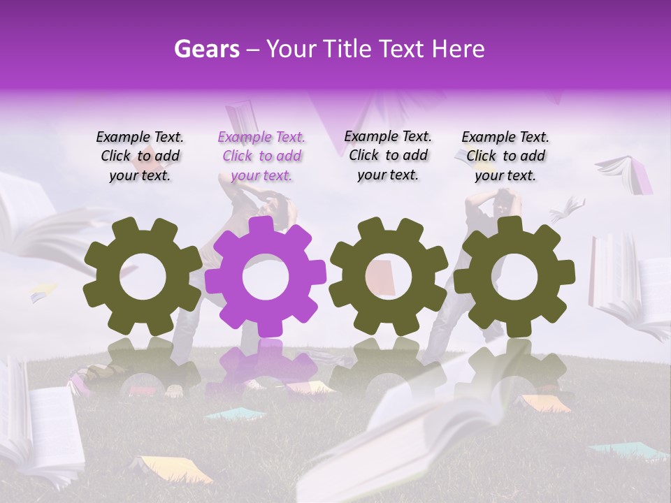 Flying Shout University PowerPoint Template