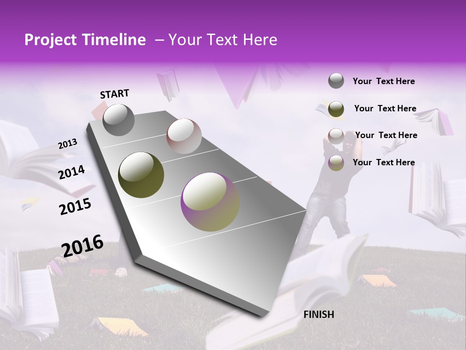 Flying Shout University PowerPoint Template