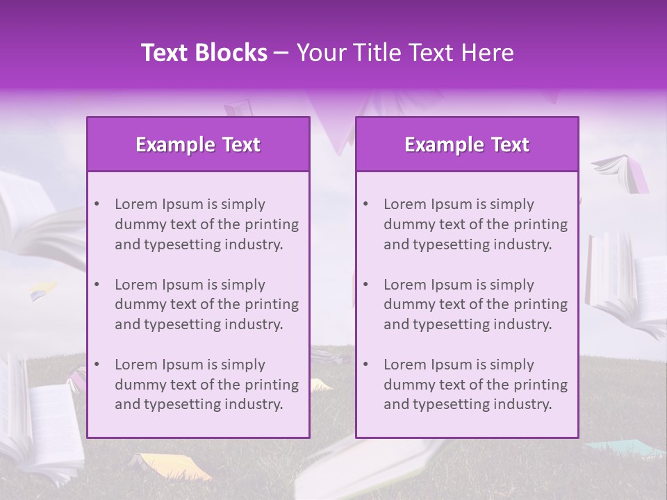 Flying Shout University PowerPoint Template