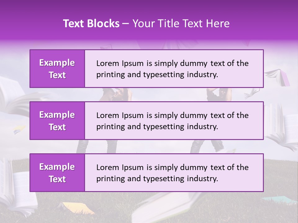 Flying Shout University PowerPoint Template