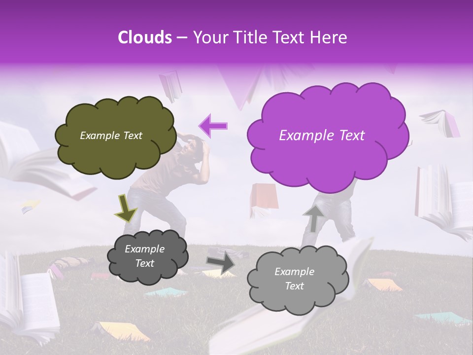 Flying Shout University PowerPoint Template