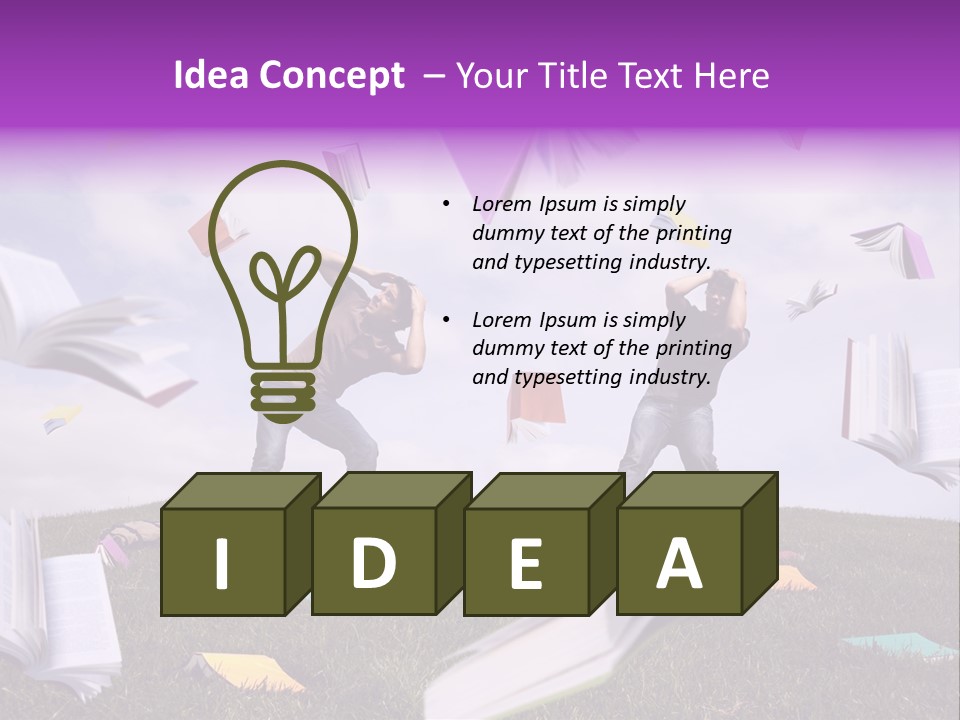 Flying Shout University PowerPoint Template