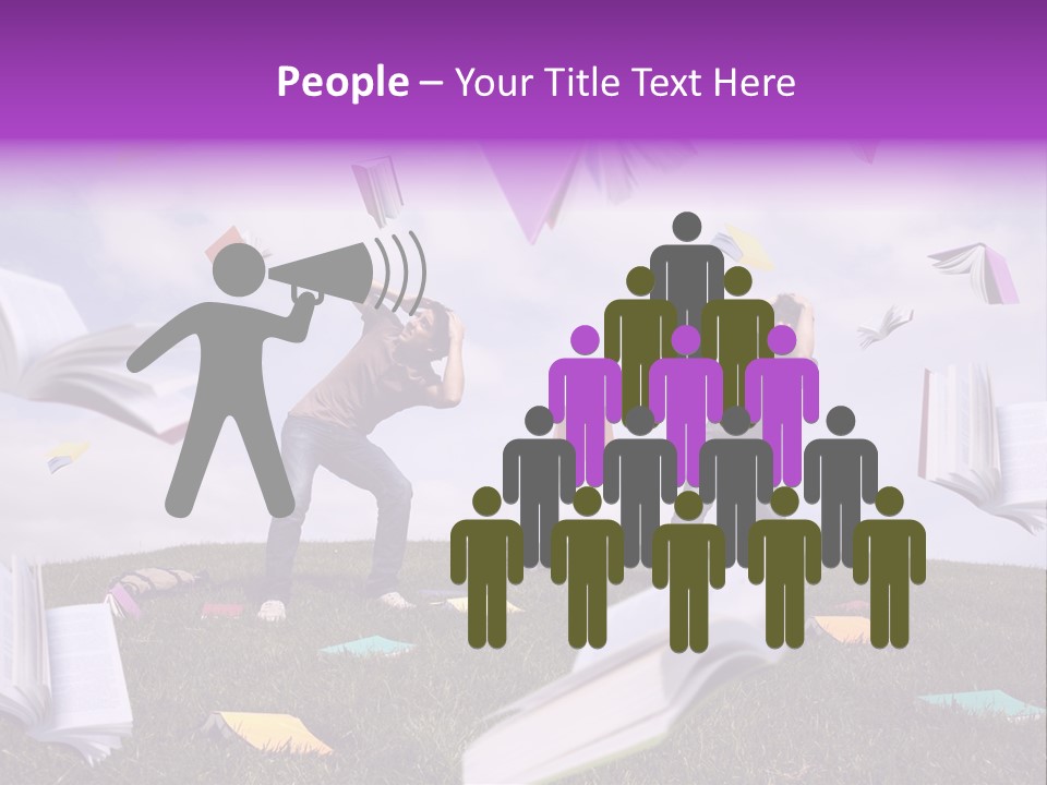 Flying Shout University PowerPoint Template