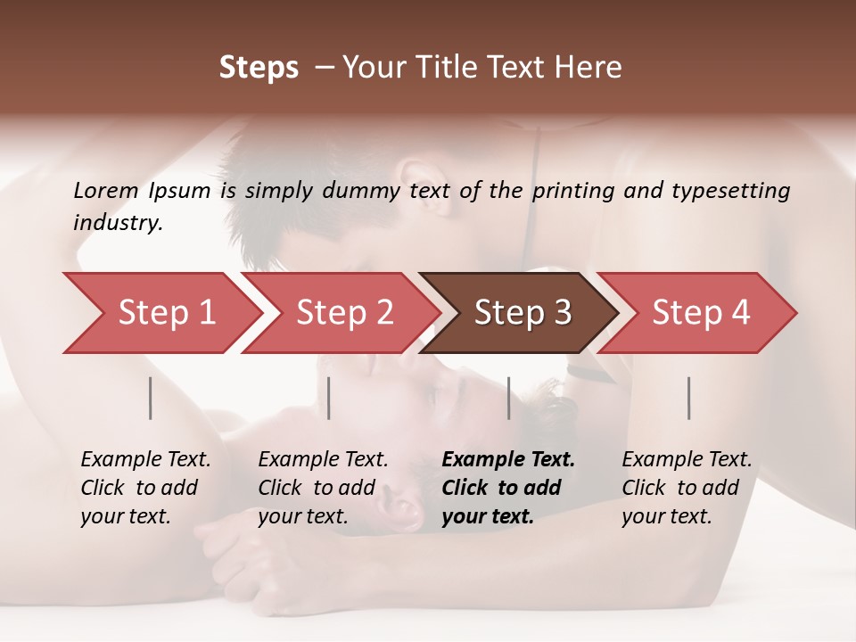 Sensuality Concepts Care PowerPoint Template