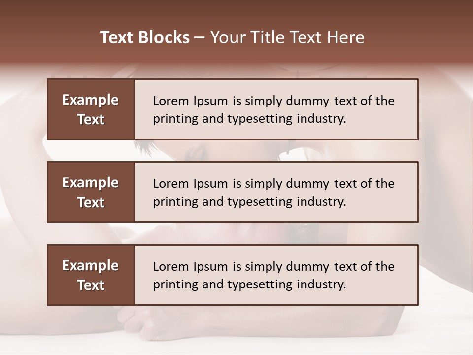 Sensuality Concepts Care PowerPoint Template