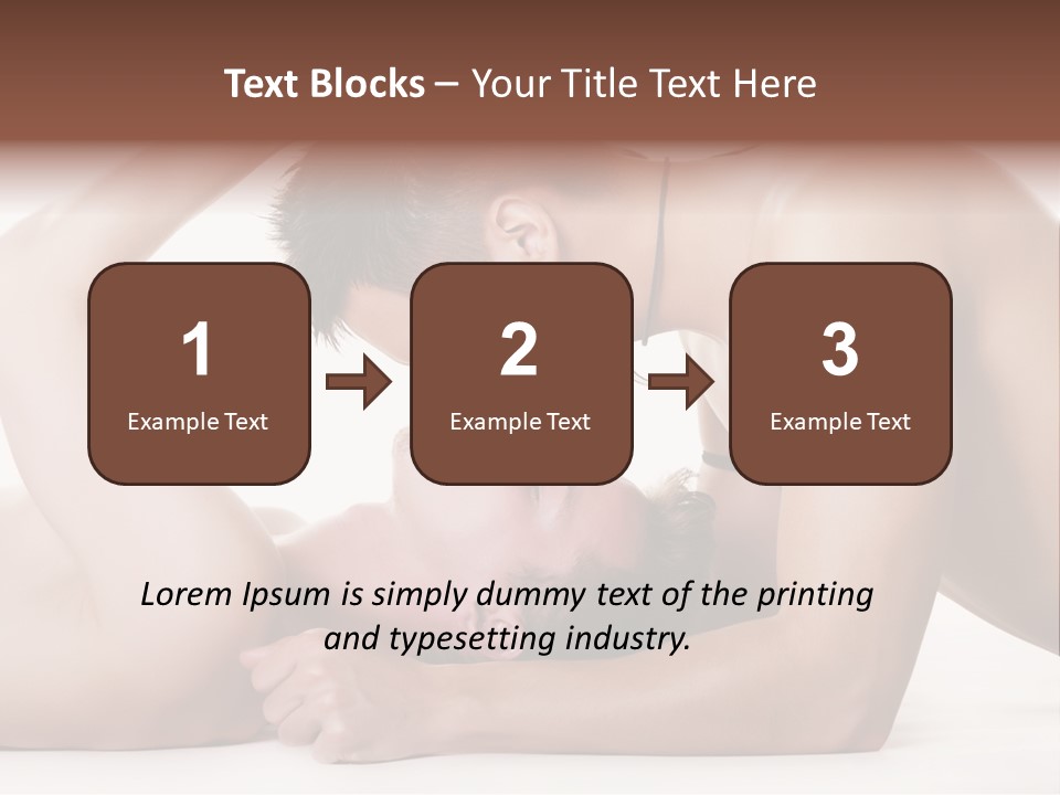 Sensuality Concepts Care PowerPoint Template
