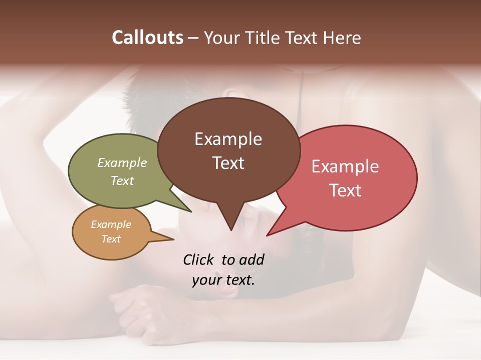 Sensuality Concepts Care PowerPoint Template