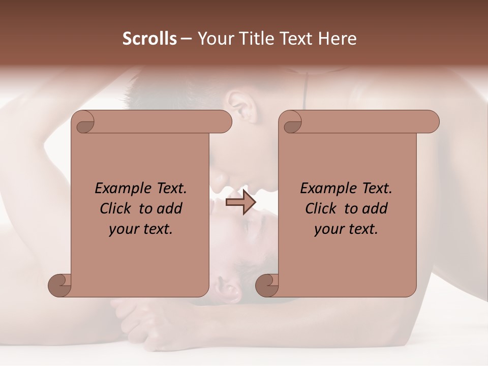 Sensuality Concepts Care PowerPoint Template