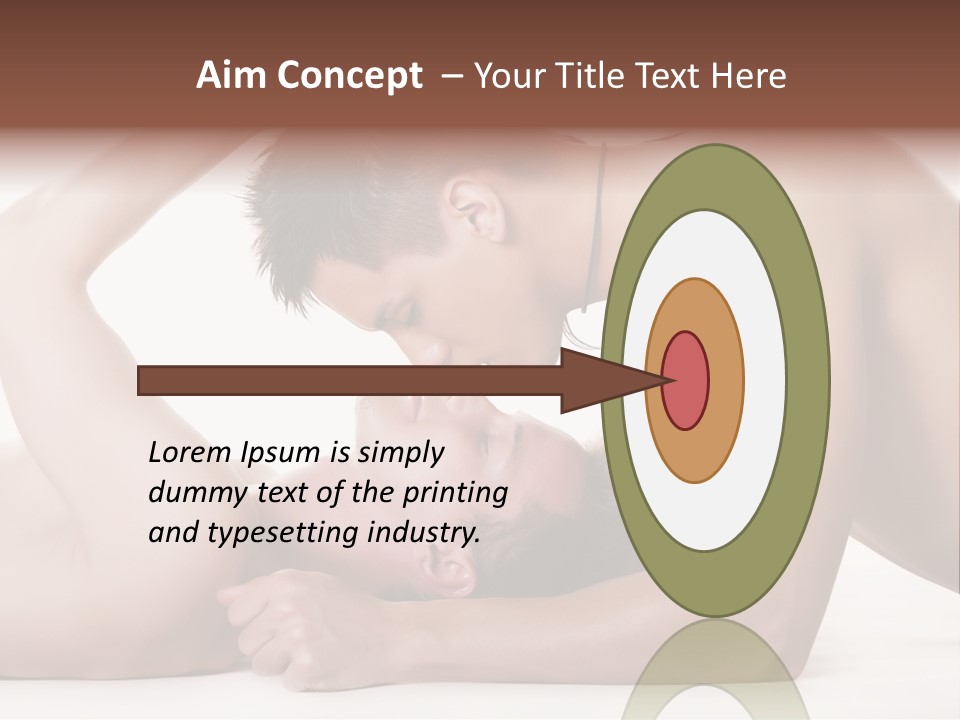 Sensuality Concepts Care PowerPoint Template