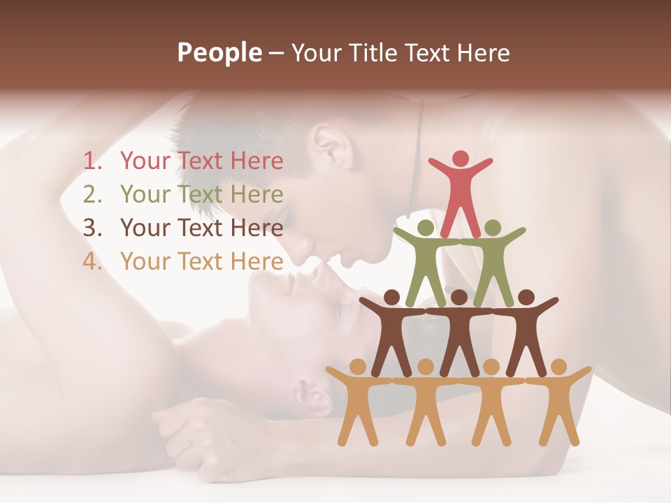 Sensuality Concepts Care PowerPoint Template