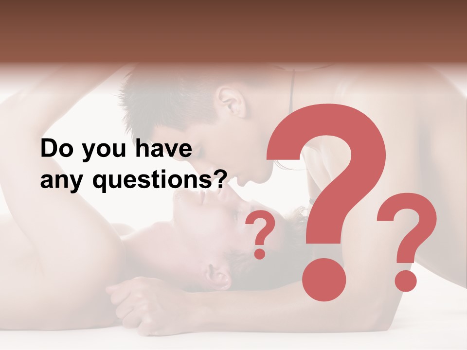 Sensuality Concepts Care PowerPoint Template