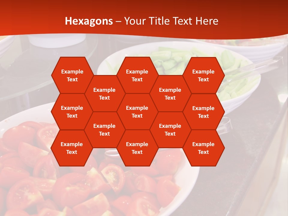 Salad Restaurant Vegetable PowerPoint Template